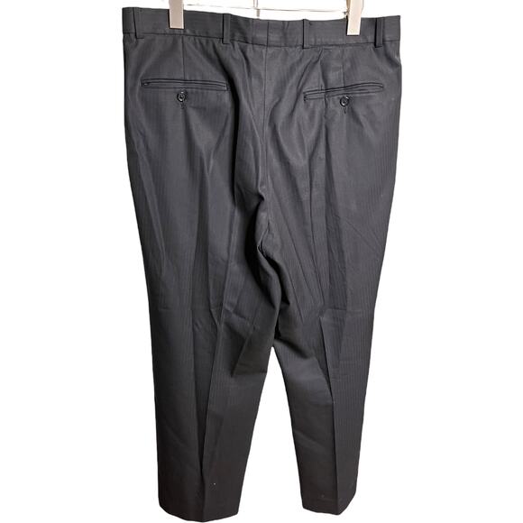 Ermenegildo Zegna Black Wool-blend Pinstripe Suit - Picture 4 of 7